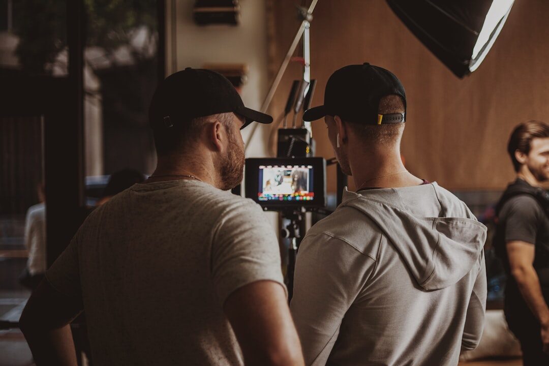 cinematic video scene